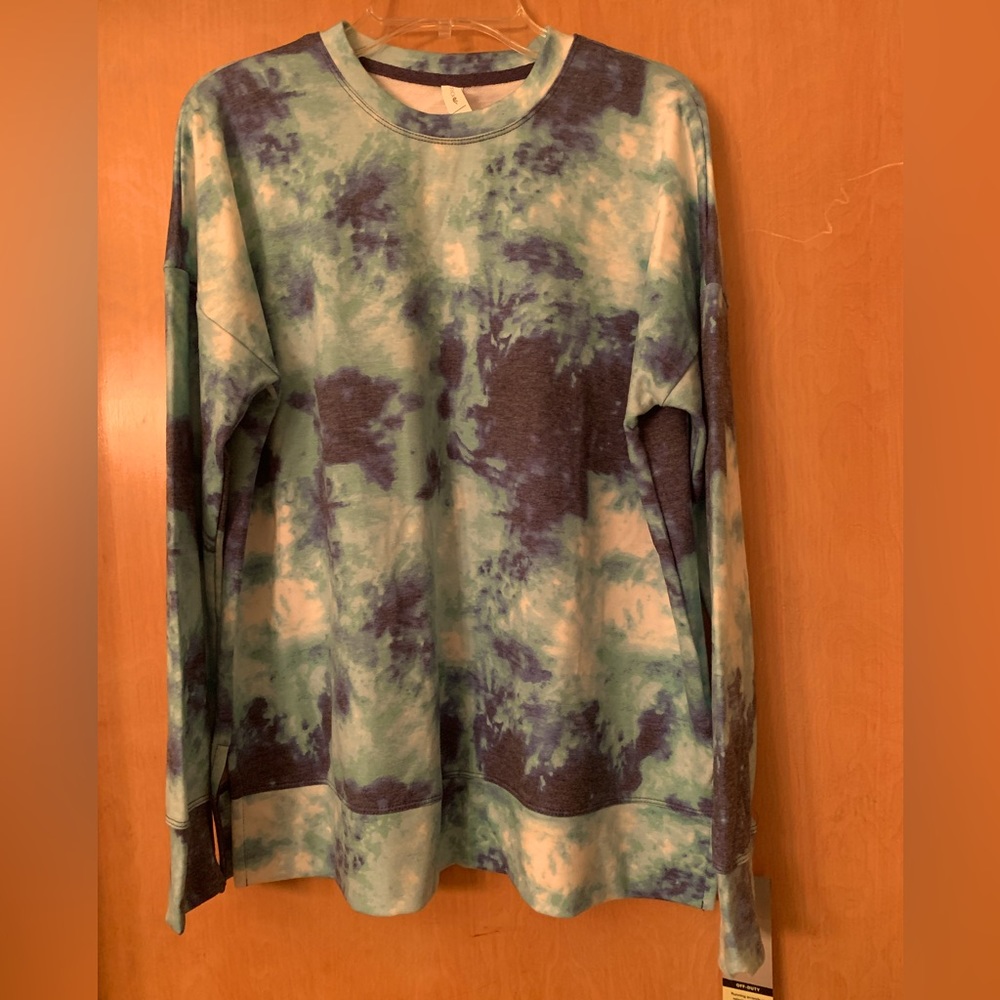 Tie dyed lightweight shirt. Run errands or relax at home. Soft and comfortable.